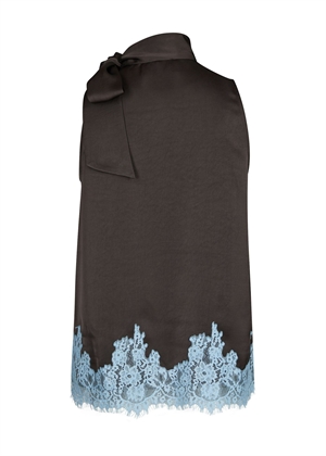 Lorenz lace top Dark Brown Neo Noir 